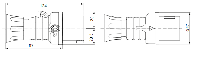 صناعي جويس 16 أمبير ip44