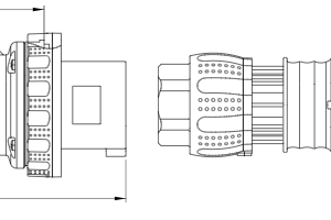 فيشة صناعي جويس 400 فولت 125 أمبير IP67
