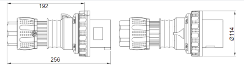 فيشة صناعي جويس 63 أمبير IP67