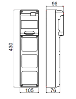 لوحة توزيع جويس مانع مياه IP67 - Image 8