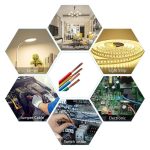 كابل نحاس مصمط مجدول السمكتين