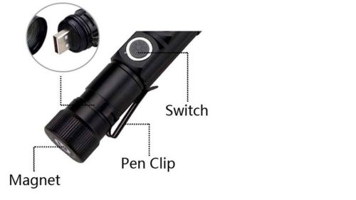 كشاف يدوي (W548) W548 Portable Fixture - Image 5