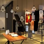 لمبة ديكور شكل مثلث صغير ضد الكسر - Image 8