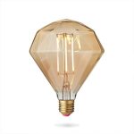 Edison Lamp Decor crystal