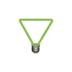 لمبة ديكور شكل مثلث صغير ضد الكسر - Image 5