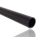 ماسورة بيت الهندسة 50مم UPVC رأس وذيل بالجوان سمك الماسورة 1.8مم (لون رمادي)