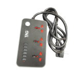 مشترك  بسلك 3 فتحة + 6 USB - Image 2