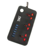 مشترك  بسلك 3 فتحة + 6 USB