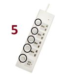 Power Strip 4 outlets + 2USB - Image 6