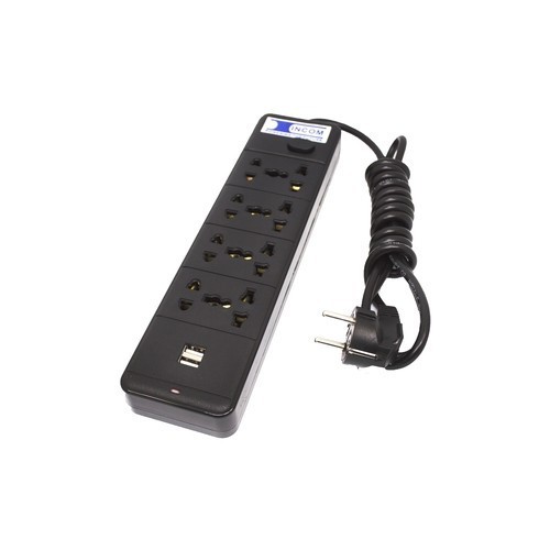 Incom Power Strip 8 Outlets + 2 USB