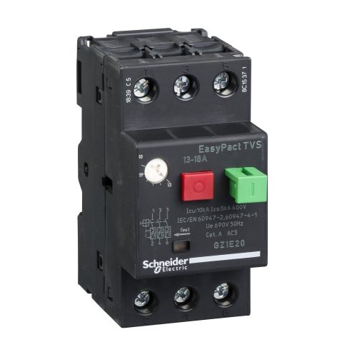 مفتاح حراري شنايدر GZ1E - 13-18 A مفتاح حراري شنايدر GZ1E - 13-18 A