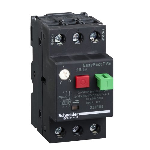 مفتاح حراري شنايدر GZ1E - 2.5-4 A مفتاح حراري شنايدر GZ1E - 2.5-4 A