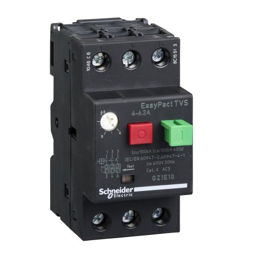 مفتاح حراري شنايدر GZ1E - 4-6.3 A مفتاح حراري شنايدر GZ1E - 4-6.3 A